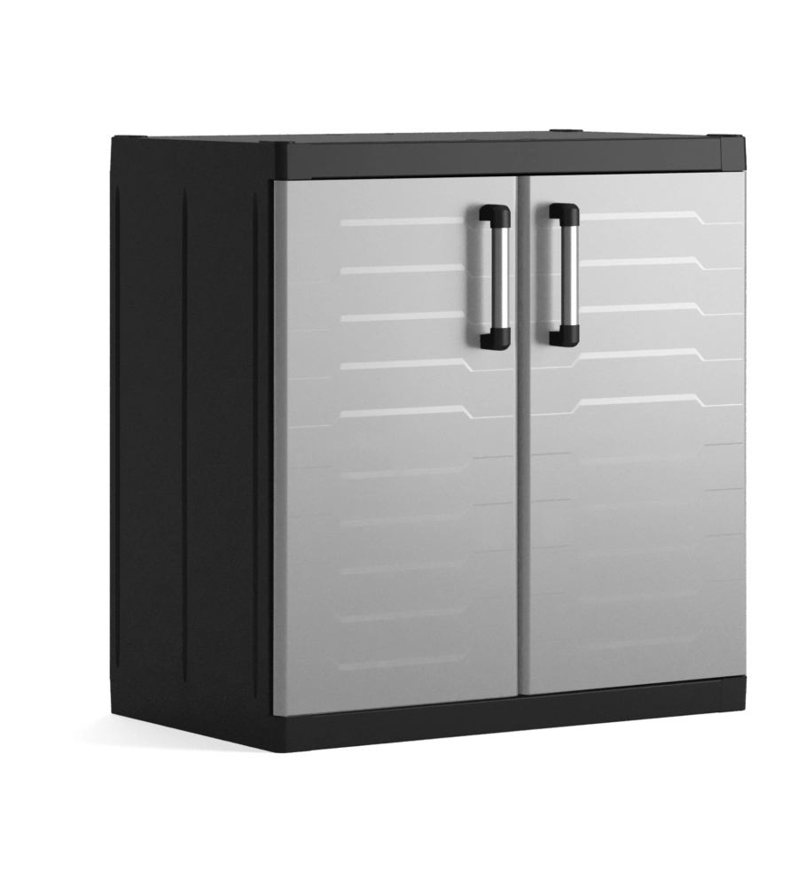 ARMADIO IN RESINA BASSO KETER "DETROIT XL" GRIGIO, 89X54X93 CM